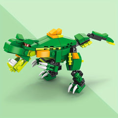 Mini Dinosaur Model Building Blocks Toy - 6 in 1 Assembly Set
