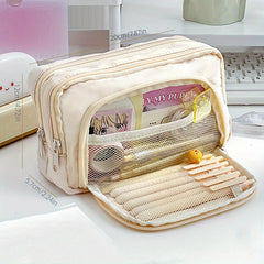Large Capacity Pencil Case for Office School