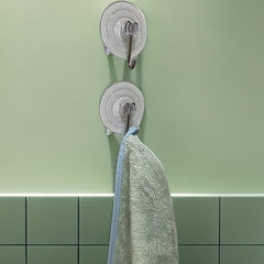Small Transparent Suction Cup Hook for Glass Doors