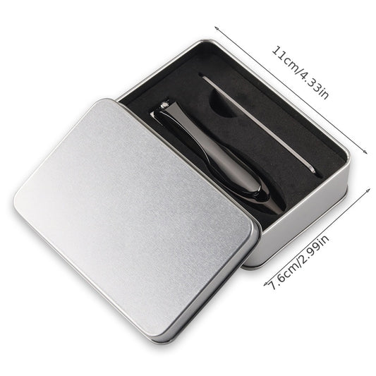 Stainless Steel Nail Clippers Anti Splash Fingernail Scissors for Men and Women