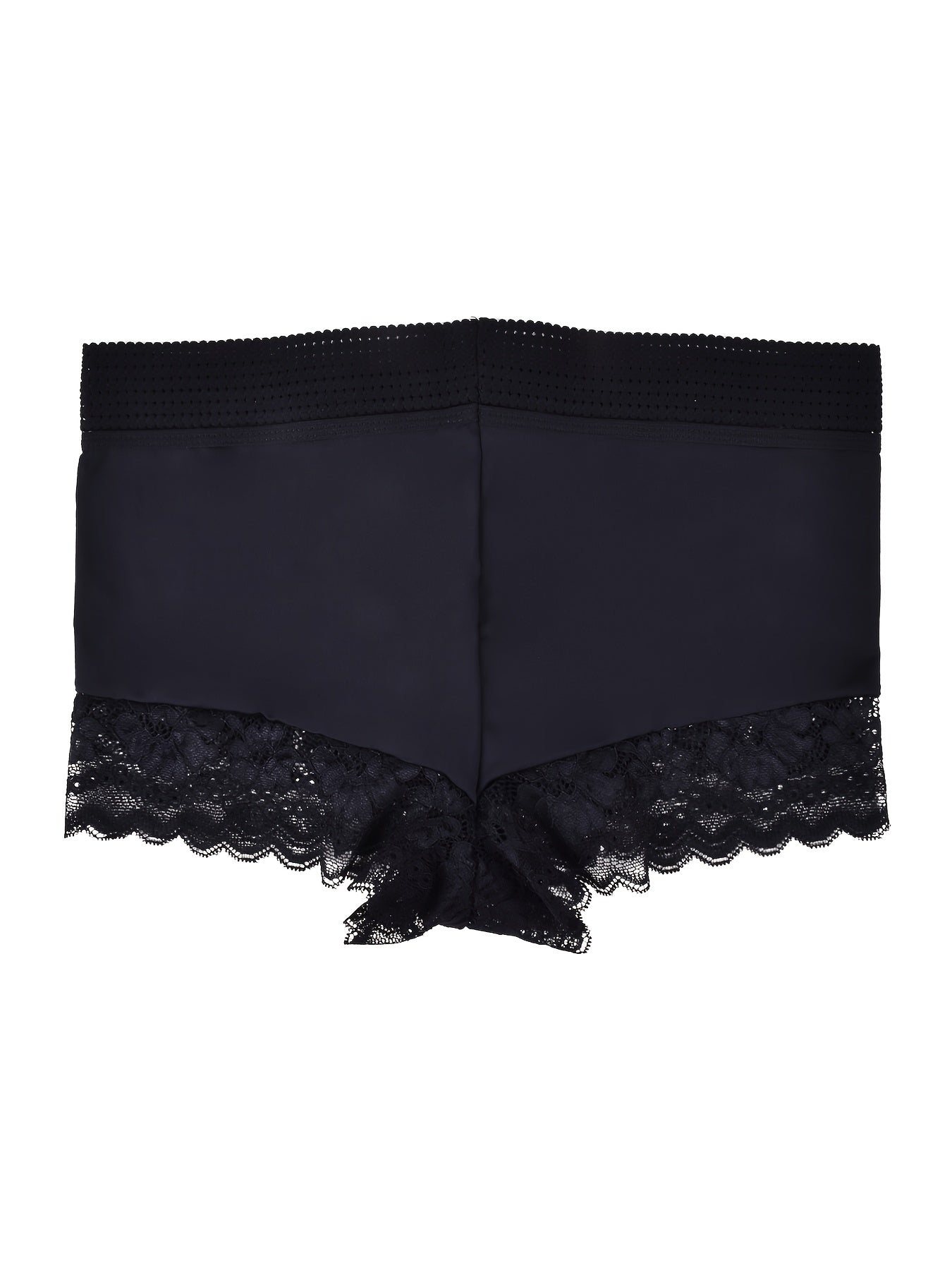 Lace Stitching Boyshort Panties Soft & Comfortable Intimates Women's Lingerie