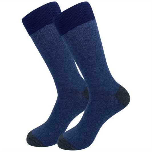 Men's Striped Mid-Calf Socks - Father's Birthday Gift