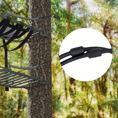 2pcs Climbing Treestand Replacement Cables Adjustable Length Durable Steel Wire