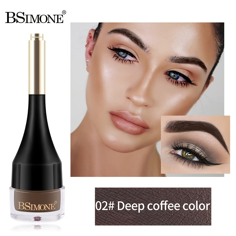 Smudge Proof Eyebrow Cream with Brush