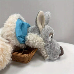 Little Wolf Plush Slipper Soft Cuddly Gift