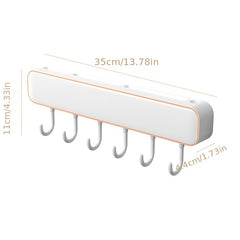 Wall mounted Utensils Rack Holder Hook Storage Rack Kitchen Accessories
