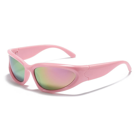 Cyberpunk Sunglasses Goggles Women Y2K Shades Eyeglasses UV400