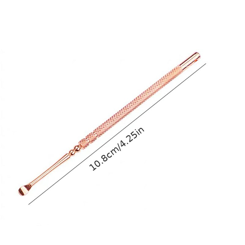 Stainless Steel Ear Cleaning Spoon Safe Earwax Picking Tweezers