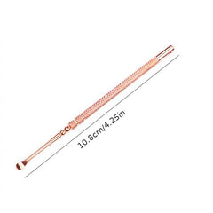Stainless Steel Ear Cleaning Spoon Safe Earwax Picking Tweezers