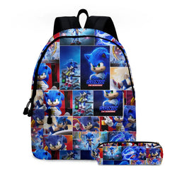 2pcs Pattern Children Backpack Printed Kids Primary School Bags