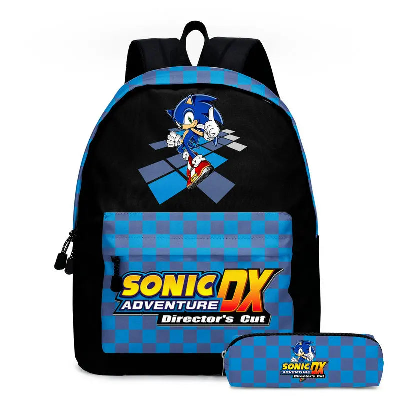 2pcs Pattern Children Backpack Printed Kids Primary School Bags