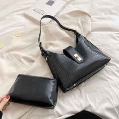 2 Sets Shoulder Bag Chain Crossbody Purses Handle Bags