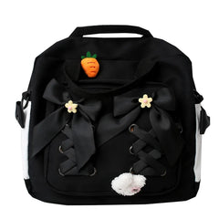 Waterproof Nylon 3-in-1 Backpack for Teenage Girl