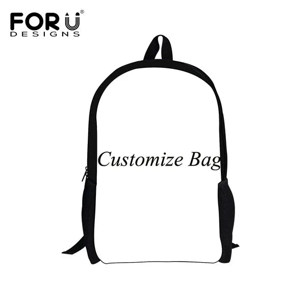 3D Ice Football School Backpacks for Kids, Set of 3