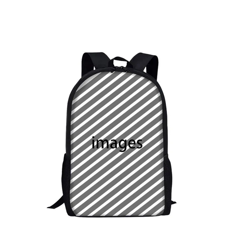 3D Ice Football School Backpacks for Kids, Set of 3