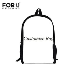3D Ice Football School Backpacks for Kids, Set of 3