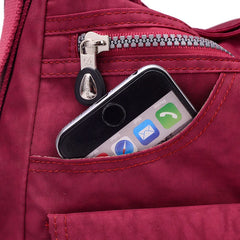 Women Multifunction Backpack Shoulder Bag Tote