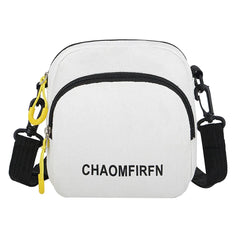 Canvas Handbag Zipper Shoulder Bag for Women