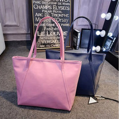 Women Solid Handbag High Capacity Messenger Totes Satchel Shoulder Bag