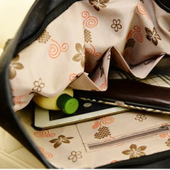 Women Solid Handbag High Capacity Messenger Totes Satchel Shoulder Bag