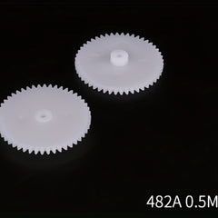50pcs Plastic Gear 0.5m 48 Teeth 1.95mm Aperture DIY Model Gear