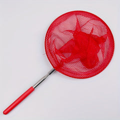 Foldable Fishing Bucket Portable Retractable Beach Catch Fishnet Toy