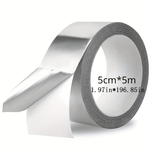 HVAC Waterproof Fireproof Aluminum Foil Tape For Ventilation Duct