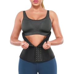Latex Waist Trainer Belt Tummy Control Hourglass Waist Cincher