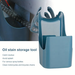Motorcycle & Bicycle Chain Cleaning Agent Tool Set