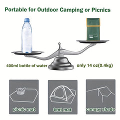 PU3000 Windproof Tarp Moisture Washable Floor Mat Sunshade Canopy Pocket Mat