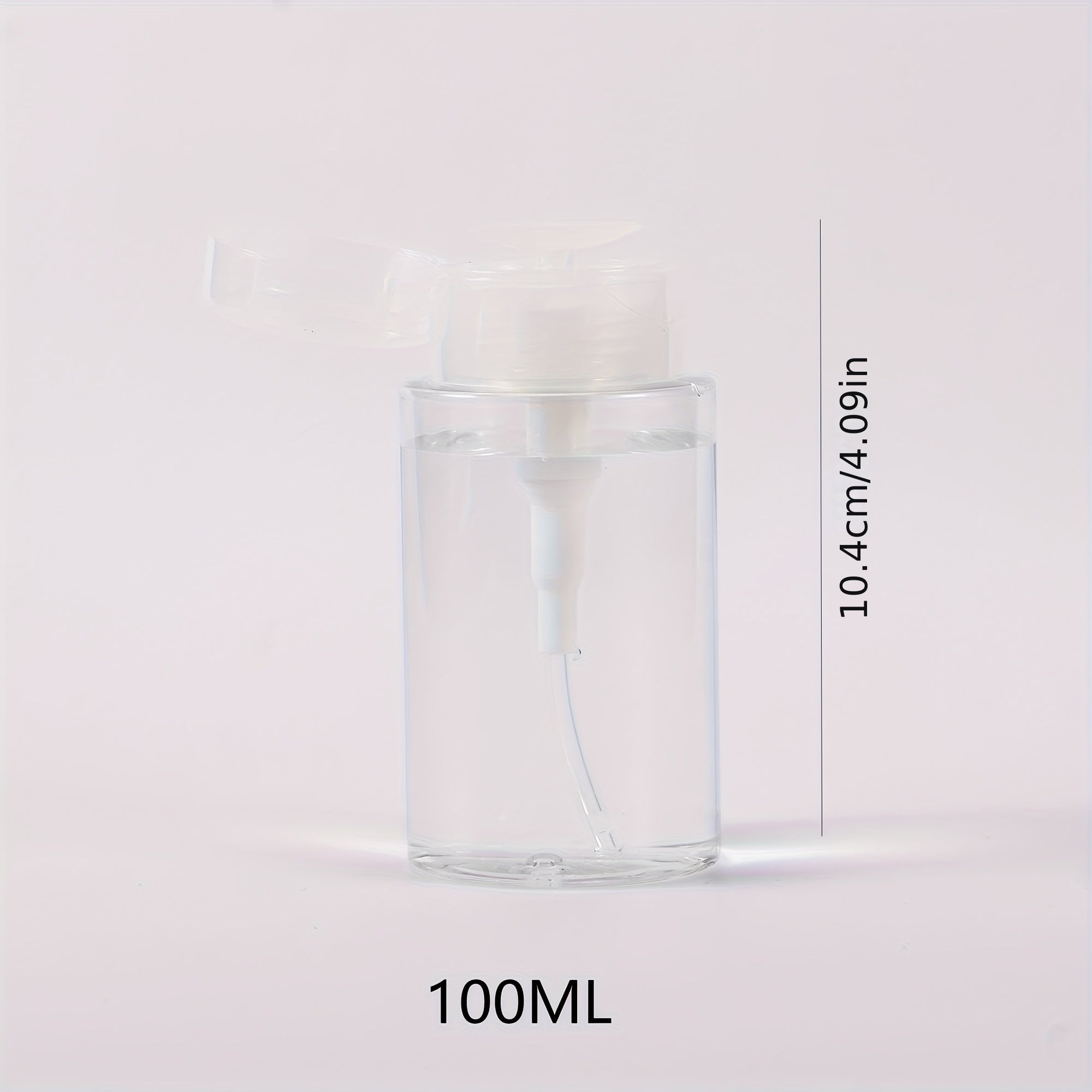 Transparent Lotion Dispenser Travel Bottle - Outdoor Pumping Refillable Pump