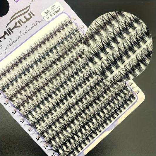 200Pcs 30D 9-16mm D Curling Cluster Individual Lashes Lash Extensions