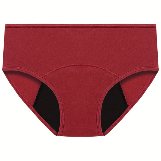  Leakproof Low Rise Medium Stretch Period Brief