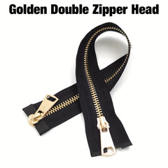 10-70 5 High Open End Copper Metal Zipper 2 Ways Zip DIY Handcraft