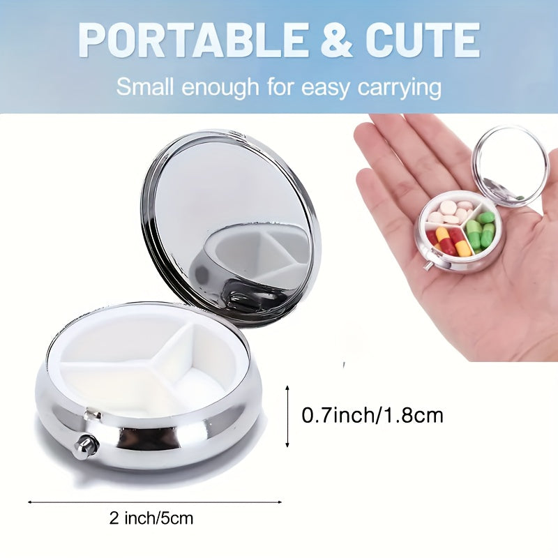 Cartoon Mouse Pill Case Travel Size Medication Organizer