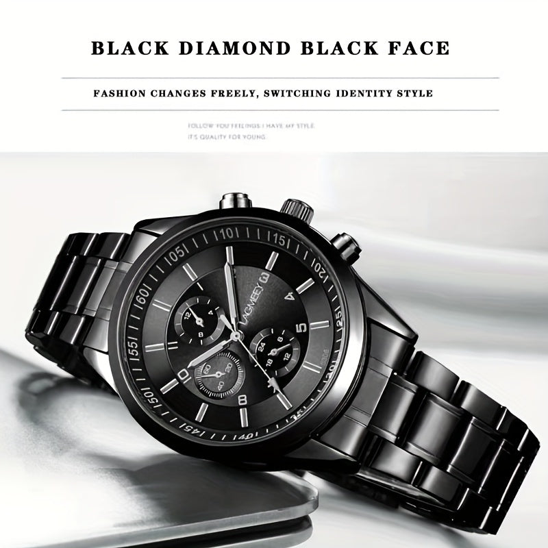 Men's Ultra Thin Steel Strap Sports Watch