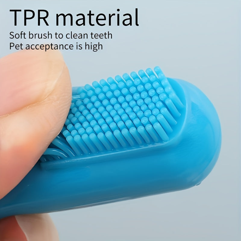 Pet Finger Toothbrush for Dog & Cat Dental Care