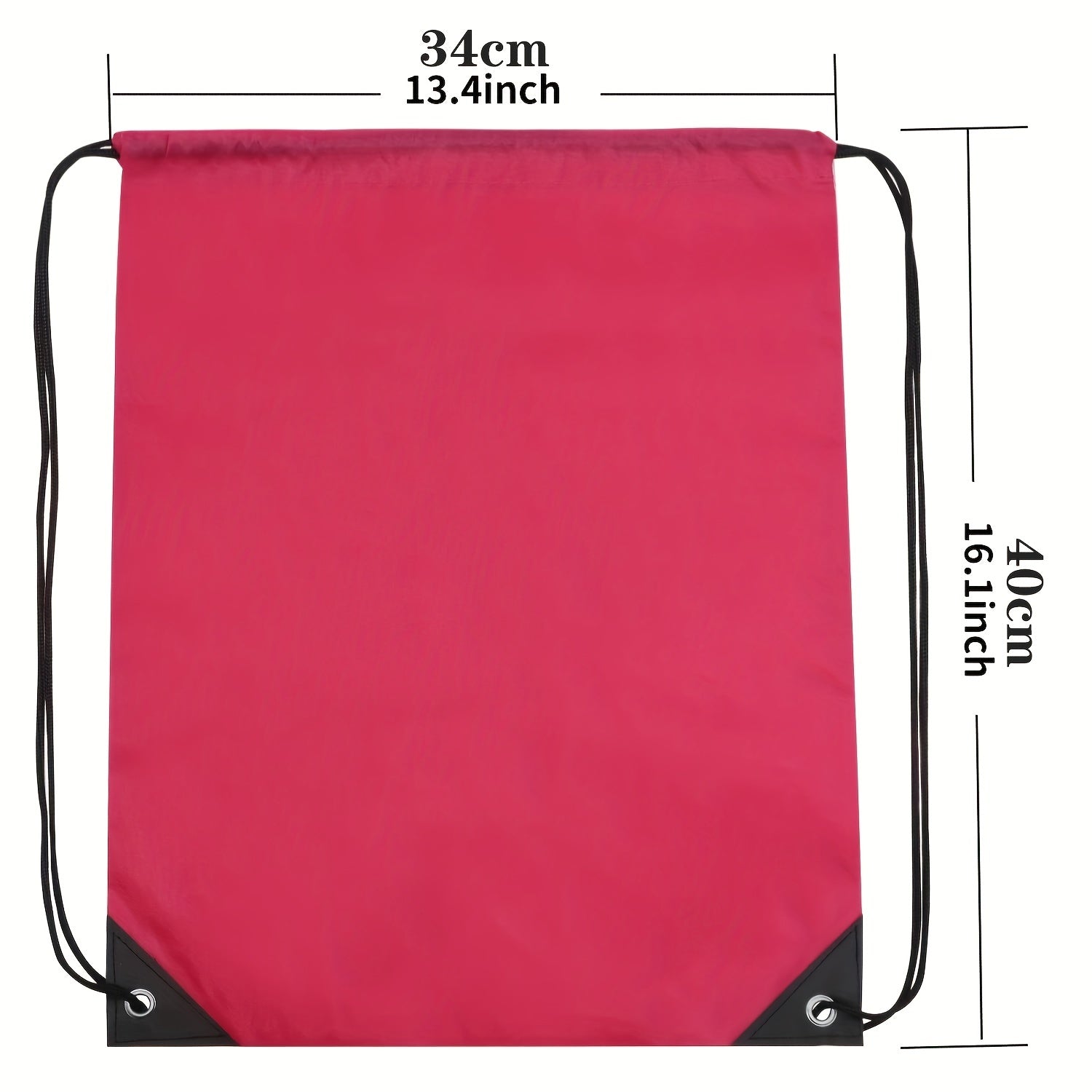 20pcs Sports Drawstring Backpack for Gym & Outdoor Activities