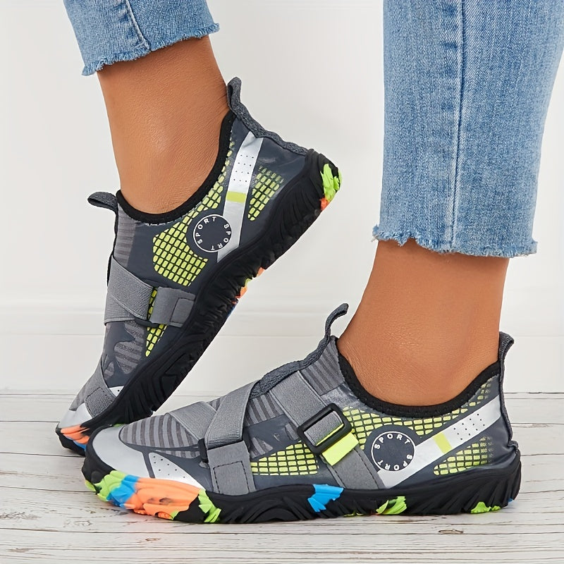 Women's Buckle Water Shoes Quick Drying Sporty Beach Shoes
