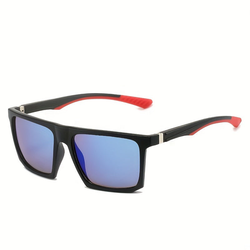 Double Sun Protection Sunglasses for Cycling Sports with Leather Box
