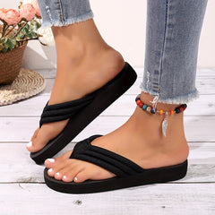 Women's Anti-Slip Beach Slides Flat Slippers
