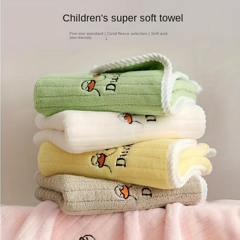 Kids Face Towels Soft Cotton Absorbent Small Square Baby Towels