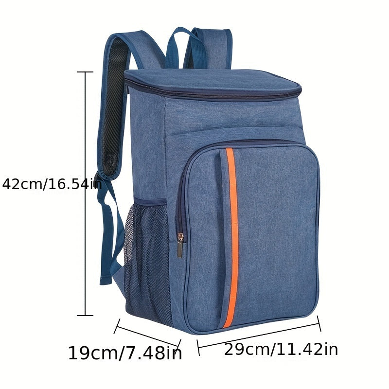 Large Capacity Insulated Backpack Cooler Bag for Camping Picnic