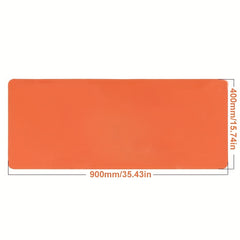 Faux Leather Desk Pad Protector Mouse Pad Waterproof Desk Writing Pad