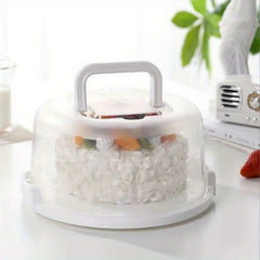 Portable Cake Storage Box Dustproof Anti-Smear Cover Cake Preservation