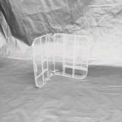 Clear Plastic Jewelry Storage Box Portable Dustproof DIY Diamond Painting Access