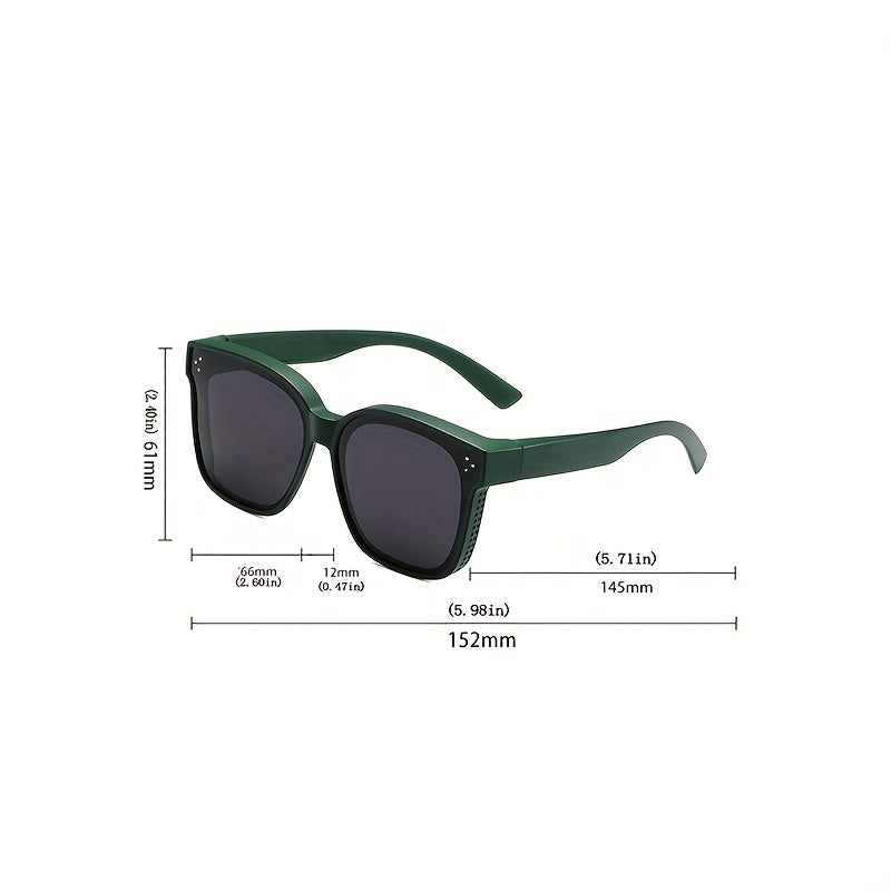 Fit Over Sunglasses Women Men Anti Glare UV400 Sun Shades for Driving