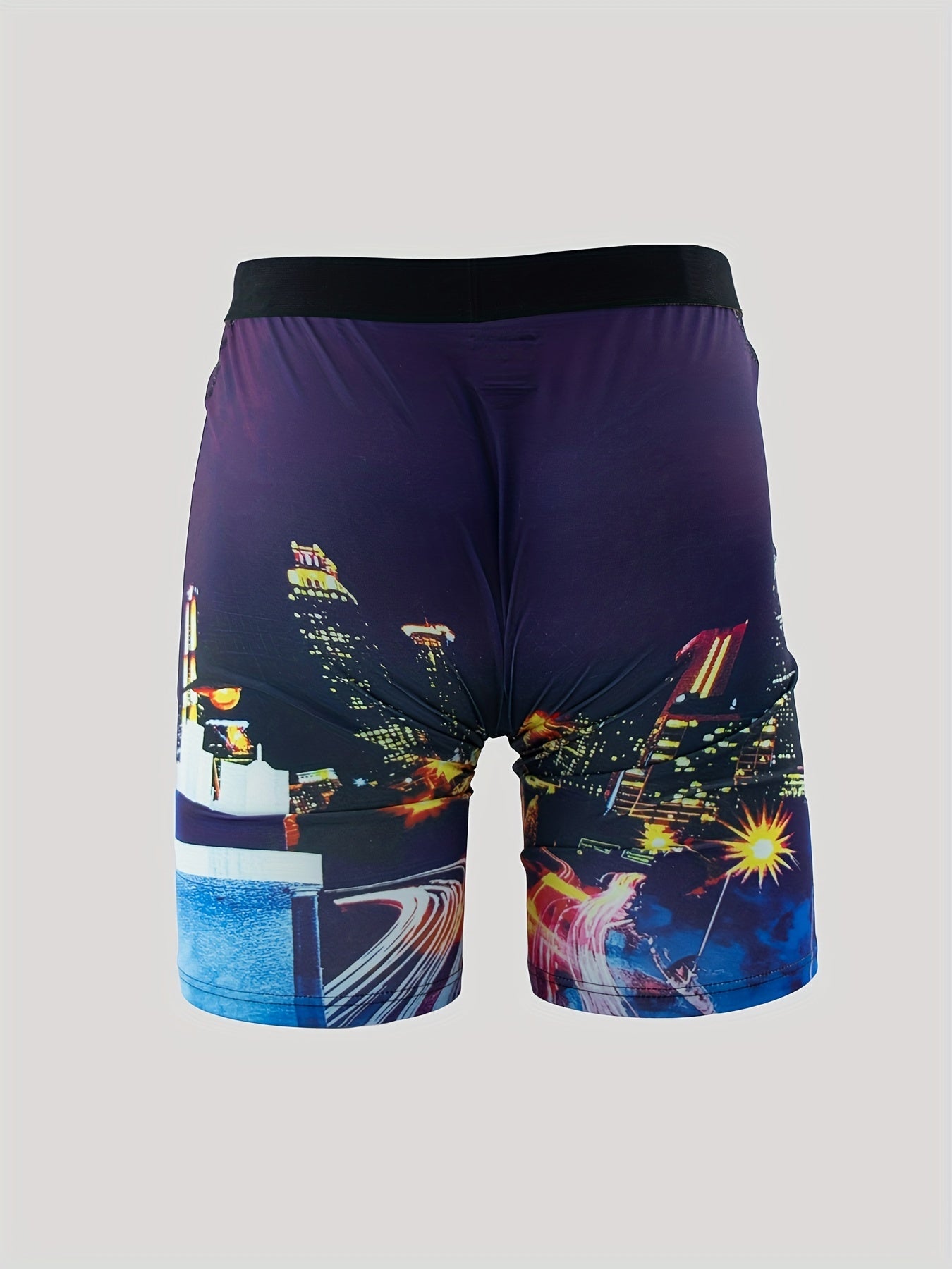 Men's Stylish Magic City Boxers High Stretch Breathable Comfort