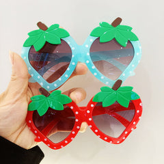 Cartoon Strawberry Frame Sunglasses for Kids