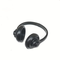 Dollhouse Mini Computer Room Accessories & Red Wireless Earphones